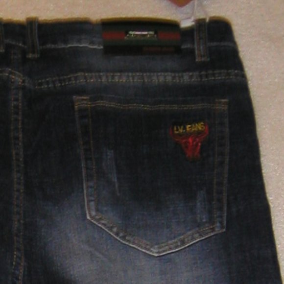 FC 2503 MEN Vouge Fashion (Size 36 Long) Distressed  Denim (Straight Leg) - Picture 12 of 16